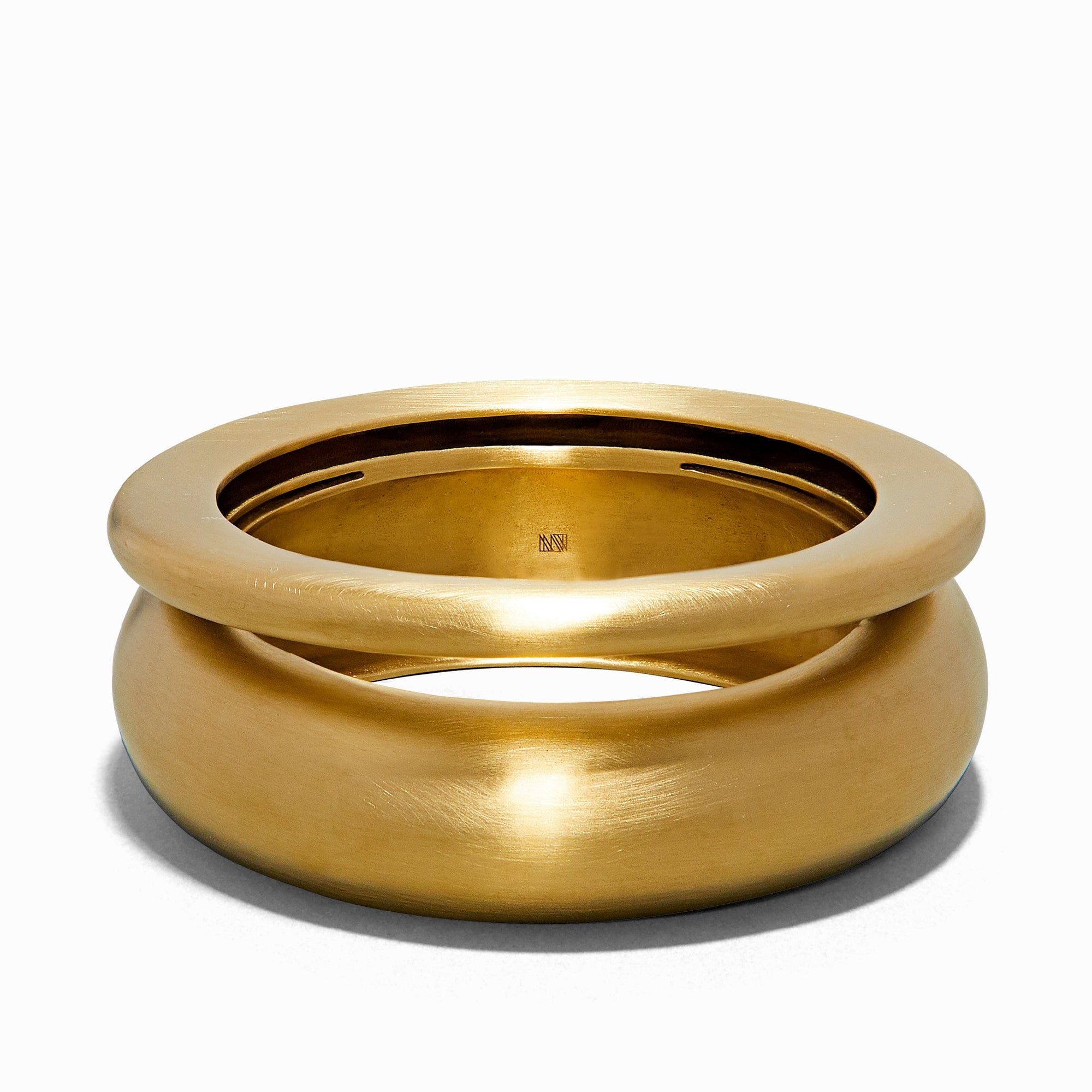 Duo Bangle | 18K Gold Plated