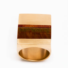 Icarus Ring | Brass | Tiger's Eye
