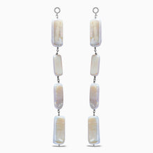 Petal Earrings | Silver | Freshwater Pearls