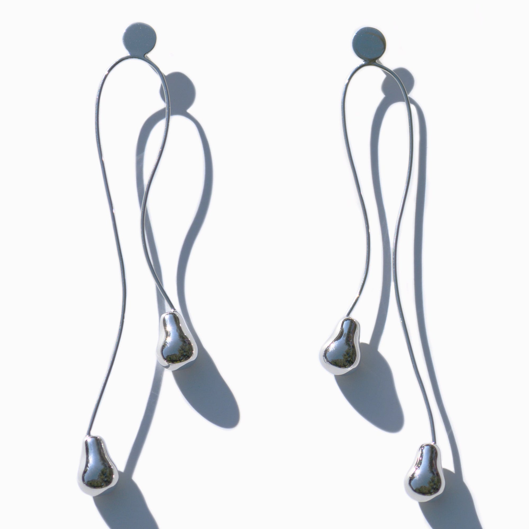 Sprouts Earrings | Silver