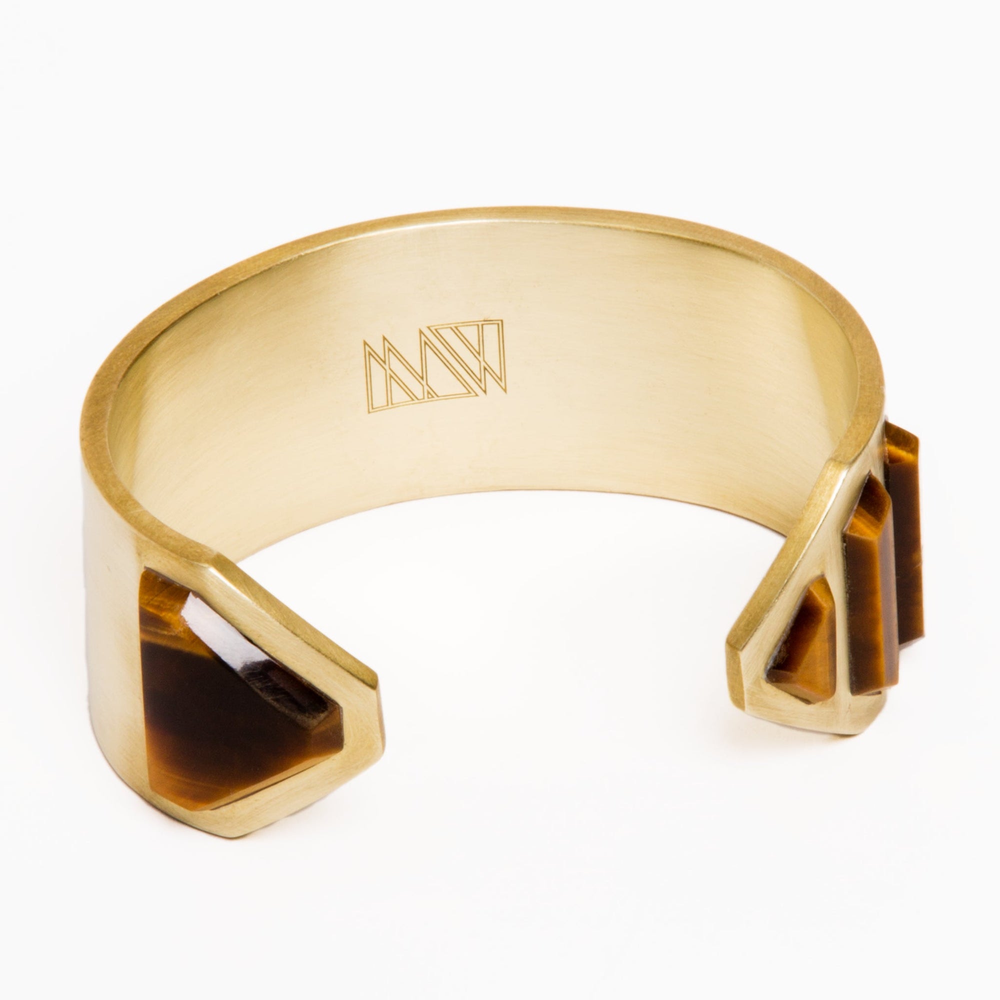 Vice Cuff | Brass | Tiger's Eye