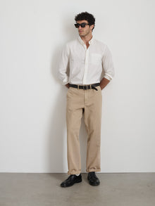 Men | Straight Leg Pant | Vintage Washed Chino Faded Khaki