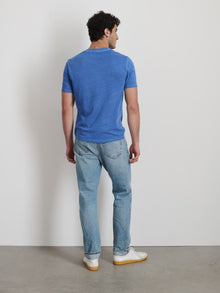 Men | Vintage Wash Pocket Tee | Washed Cobalt