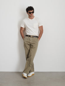 Men | Straight Leg Pant | Vintage Washed Chino Vintage Olive