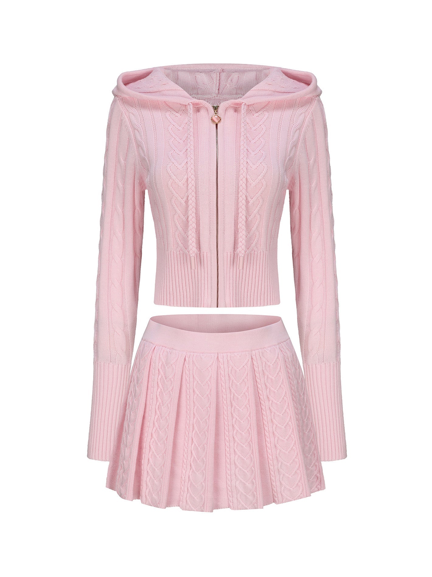 Jailina Knit Set | Pink