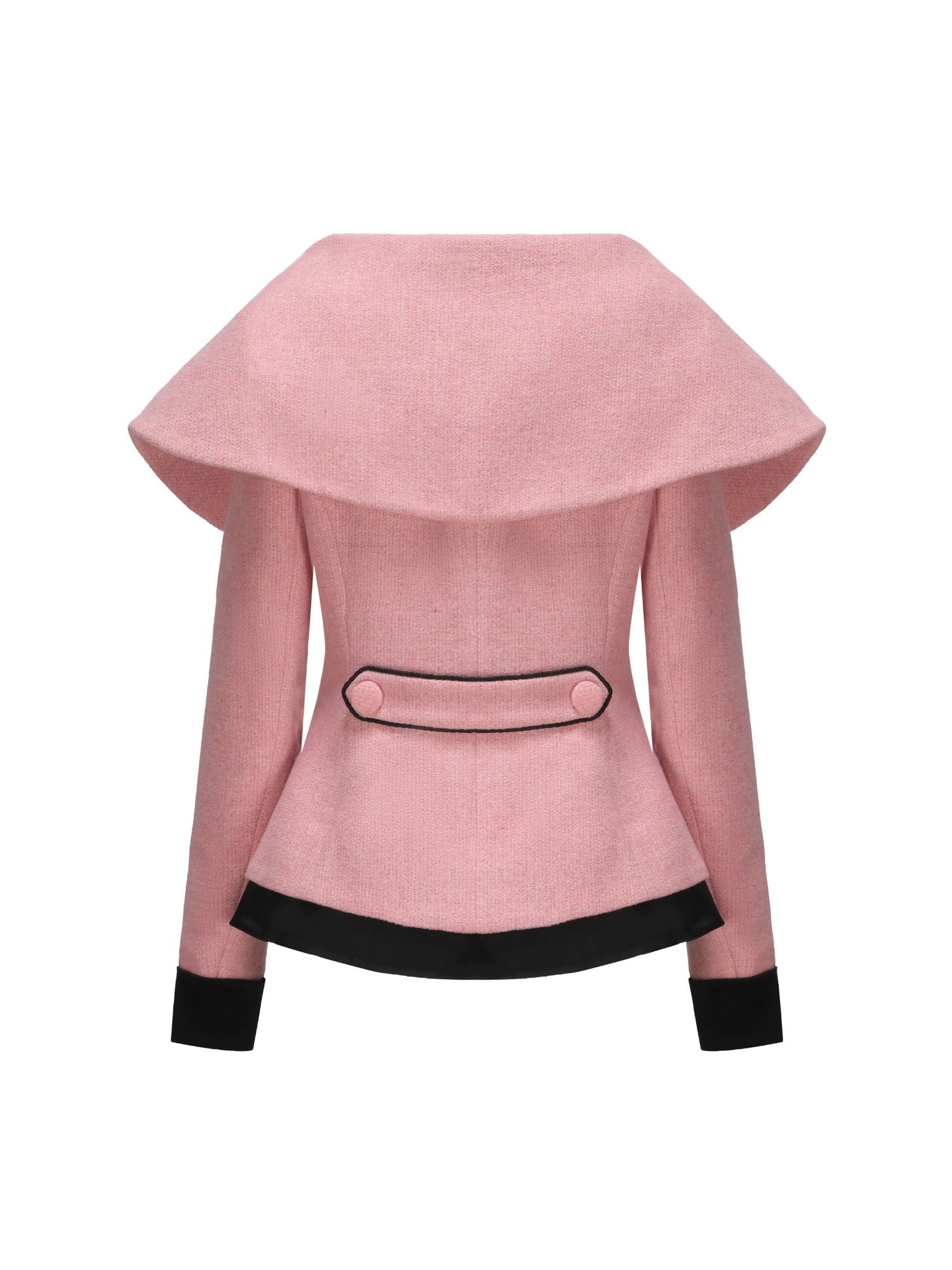 Nadia Lapel Jacket | Pink