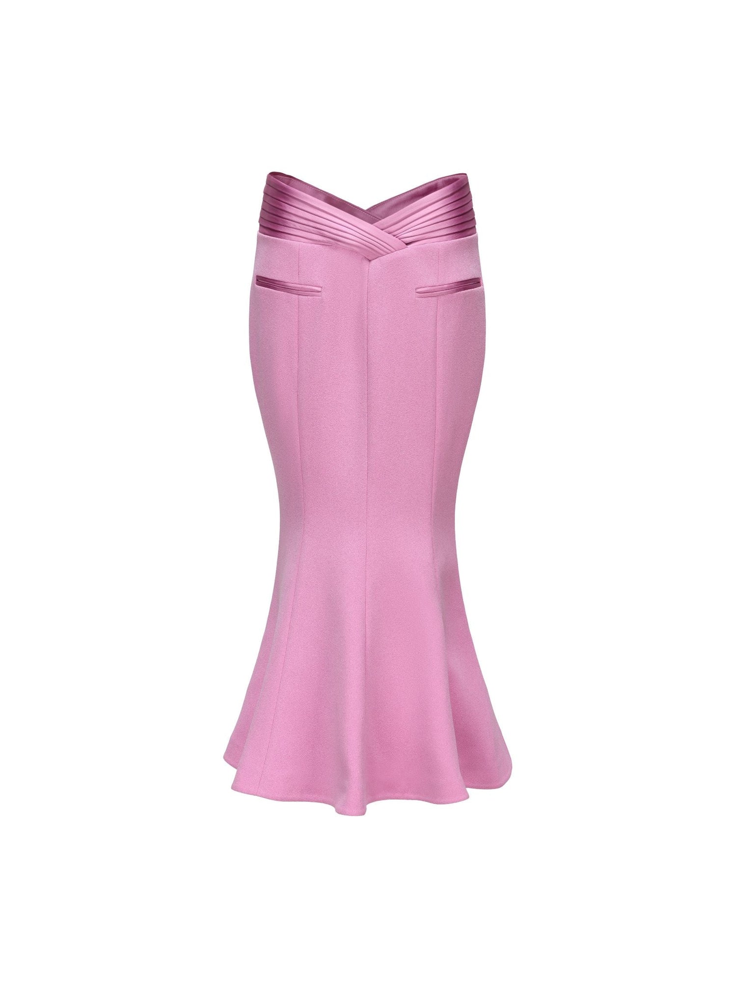Belle Satin Skirt | Pink
