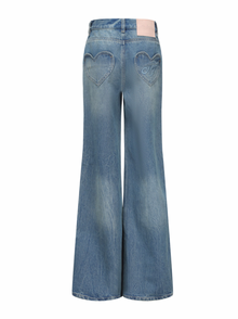 Jamie Heart Wide-Leg Jeans | Denim