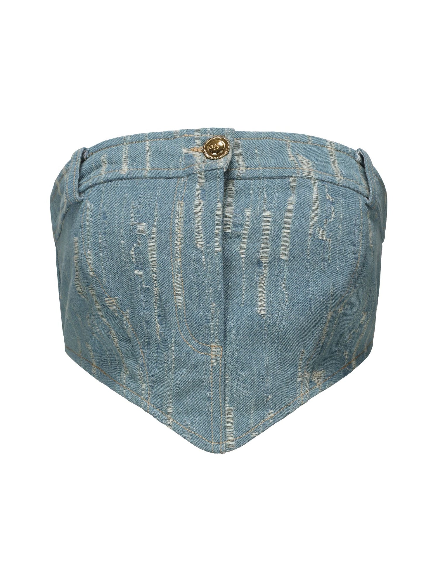 Claire Denim Top | Denim
