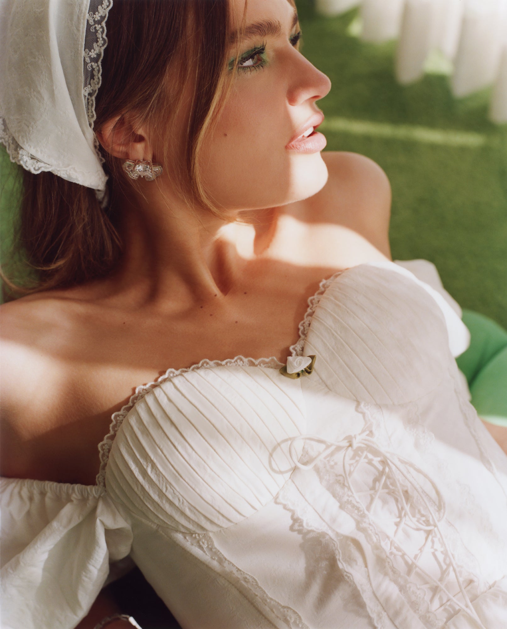 Maddie Lace Top | White