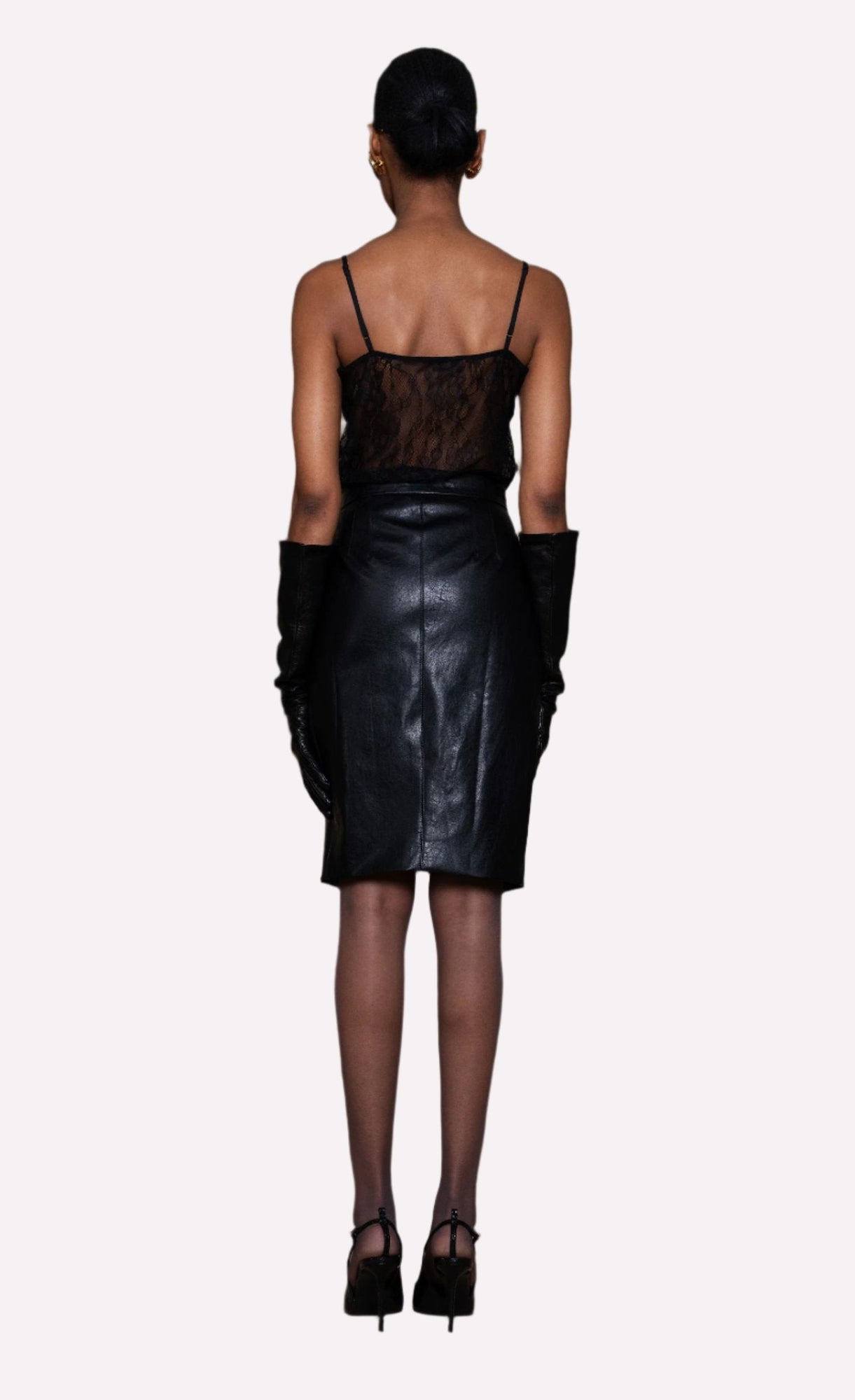 Leo Midi Skirt | Black
