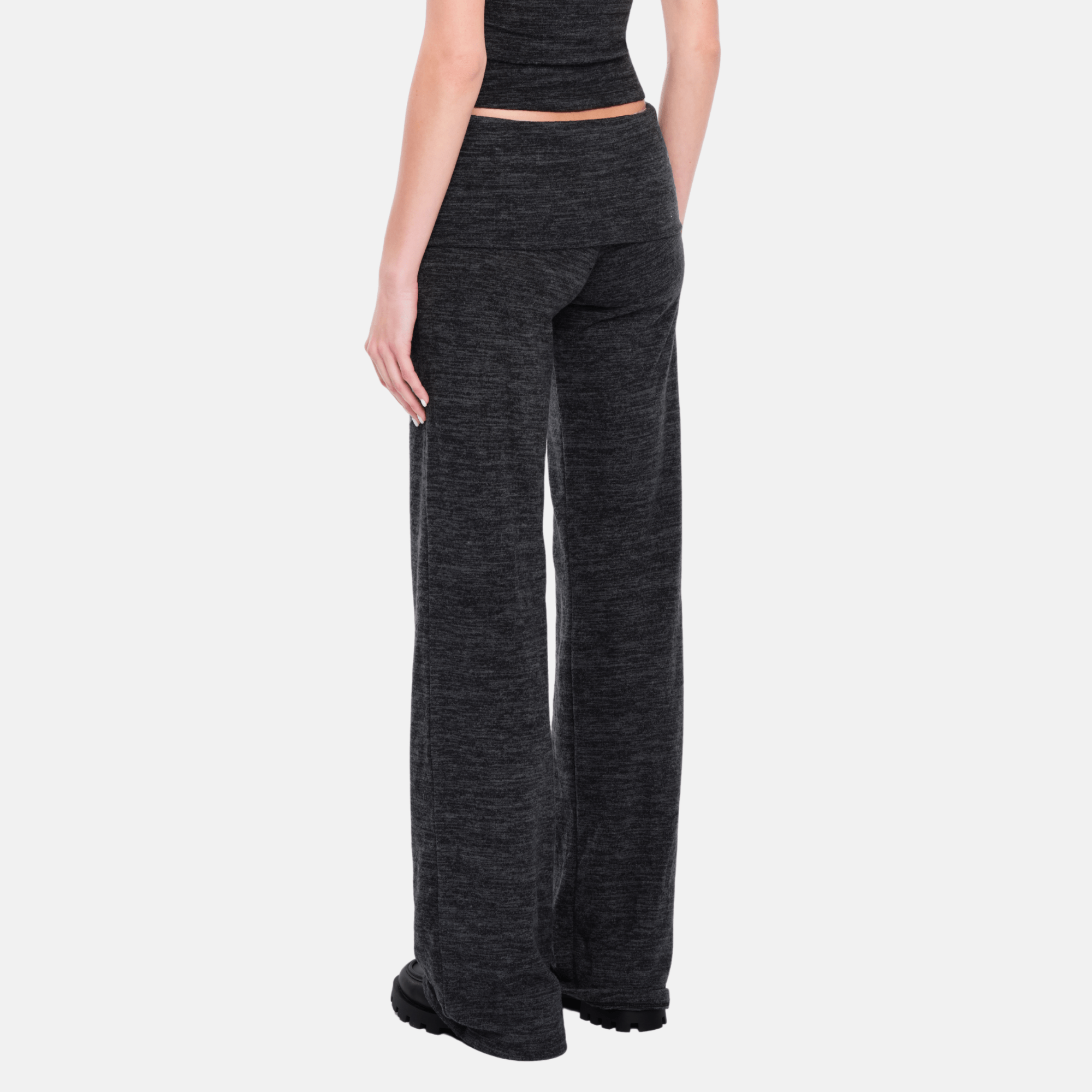 Nita Knit Pants | Charcoal