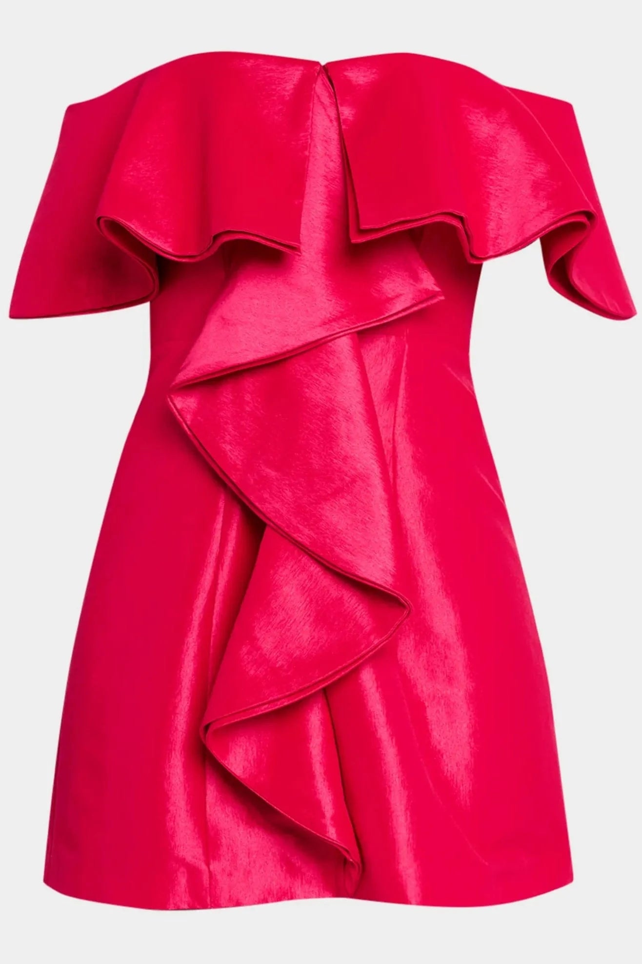 ONE33 SOCIAL | The Blakely Hot Pink Off-The-Shoulder Cocktail Dress | Pink