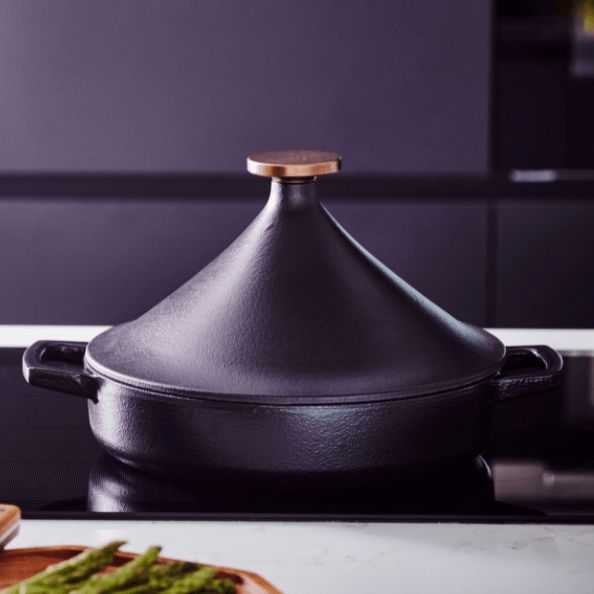 Nori Authentic Cast Iron Moroccan Tagine - Alva Cookware