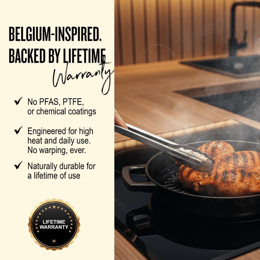 Nori Grill Pan â€” 11" - Alva Cookware