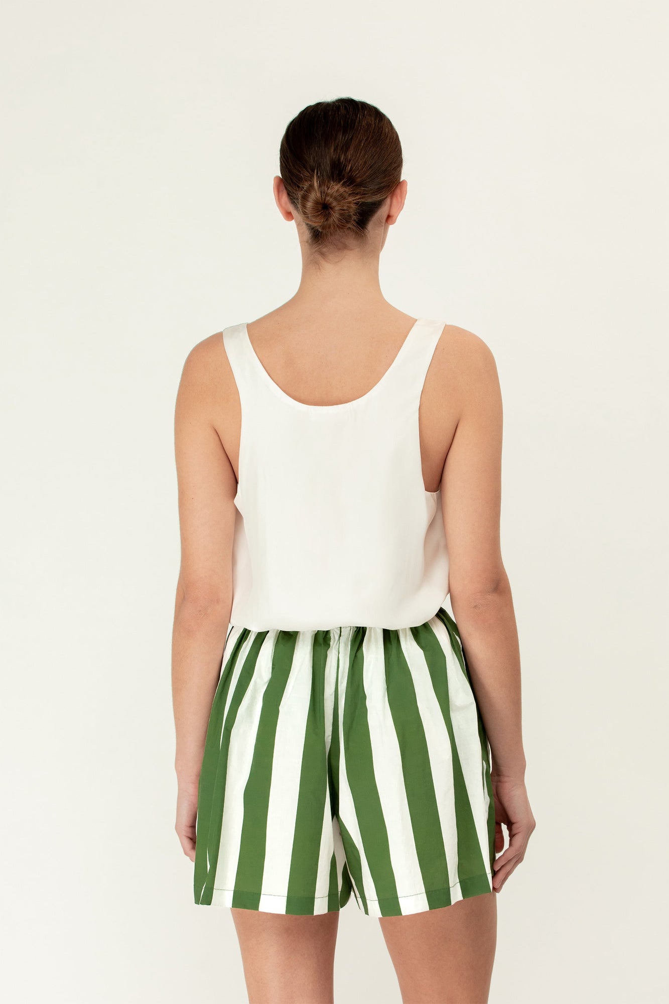 Olly Shorts | Verdant Stripe