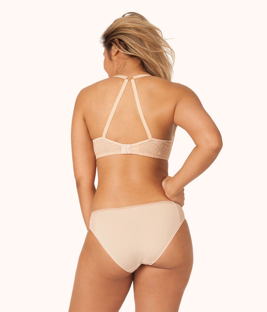 The Unlined Lace Bra | Toasted Almond