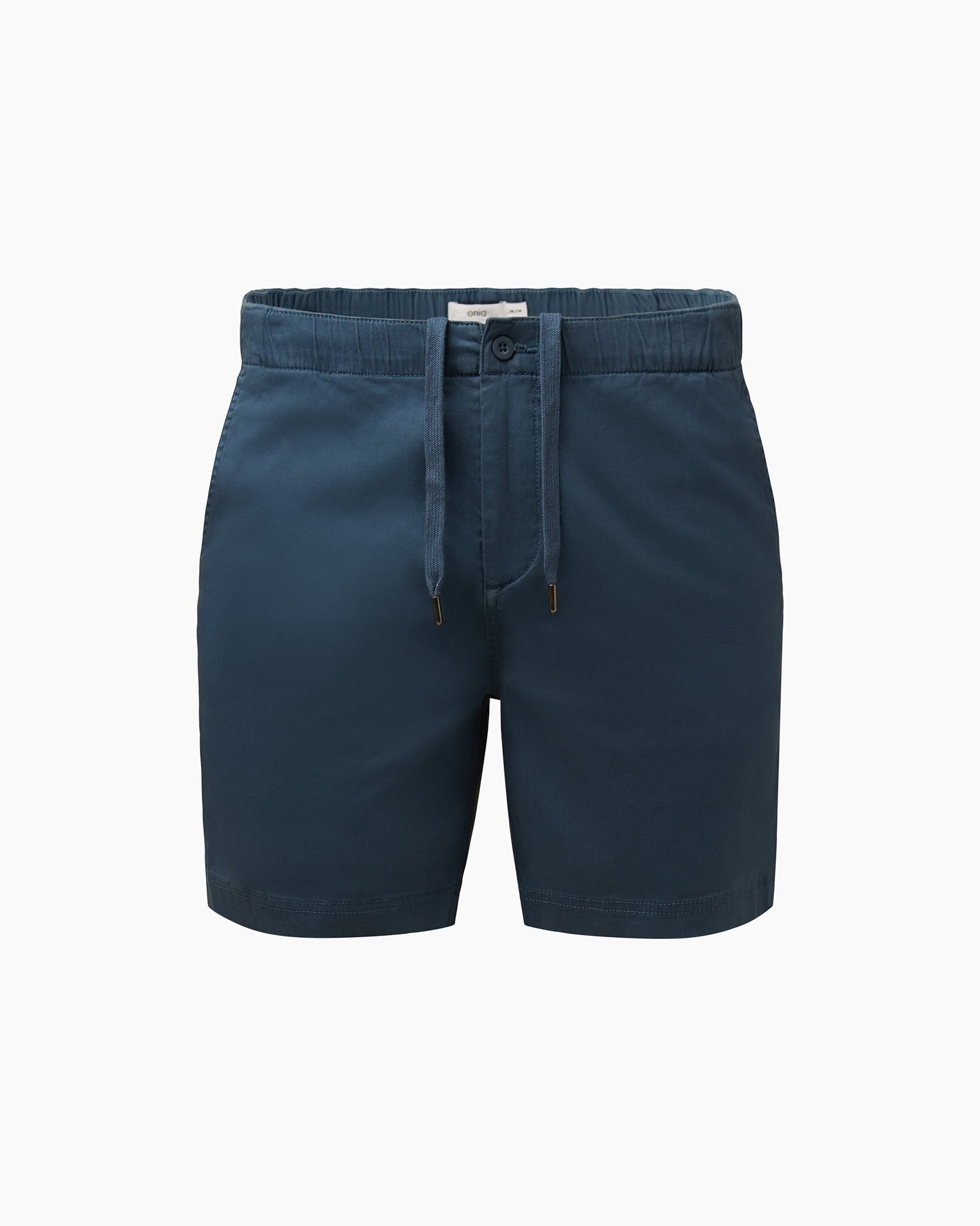 Mens | Stretch Linen Pull On Cargo Short | Navy