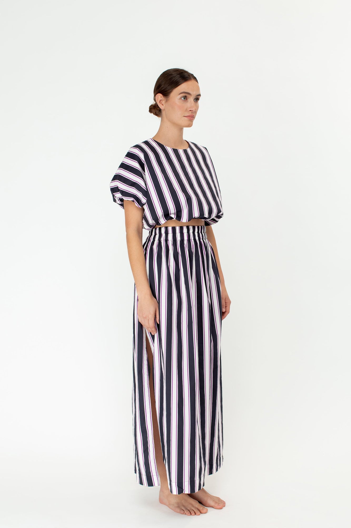 Delia Skirt | Cabana Stripe