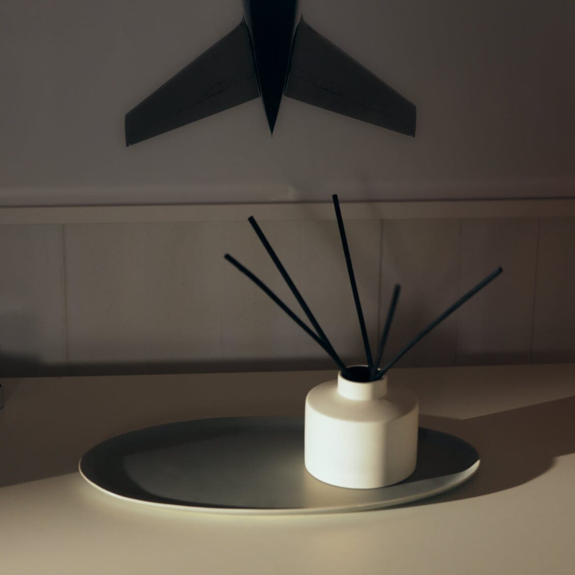 Oval Serving Platter | Dove Gray