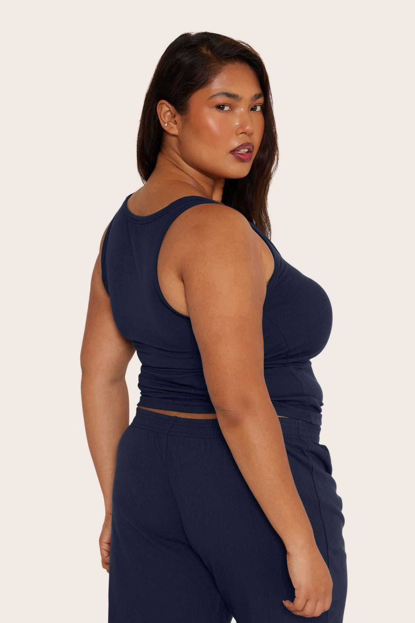 Ribbed Modal Body Tank | Oxford