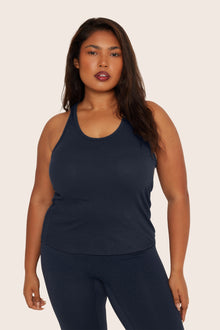 Classic Cotton Daily Racer Tank | Oxford
