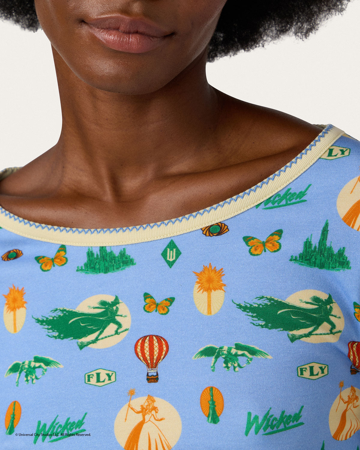 Womens | Fellow Ozians Shortie Set x Wicked | Azure