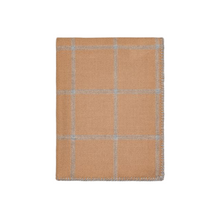 Graydon Throw | Camel/Light Grey