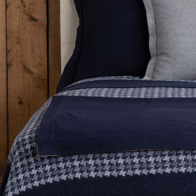 Big Sky Bed Blanket King | Denim Blue