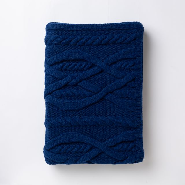 Buckley Throw | Admirals Blue