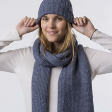 Unisex | Davos Scarf | Denim Blue