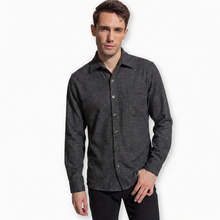 Men | Knit Shirt | Charcoal