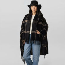 Unisex | Geneva Wrap | Black / Camel
