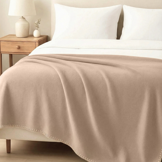 Oslo Bed Blanket | Beige