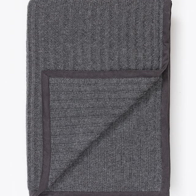 Rib Throw | Charcoal