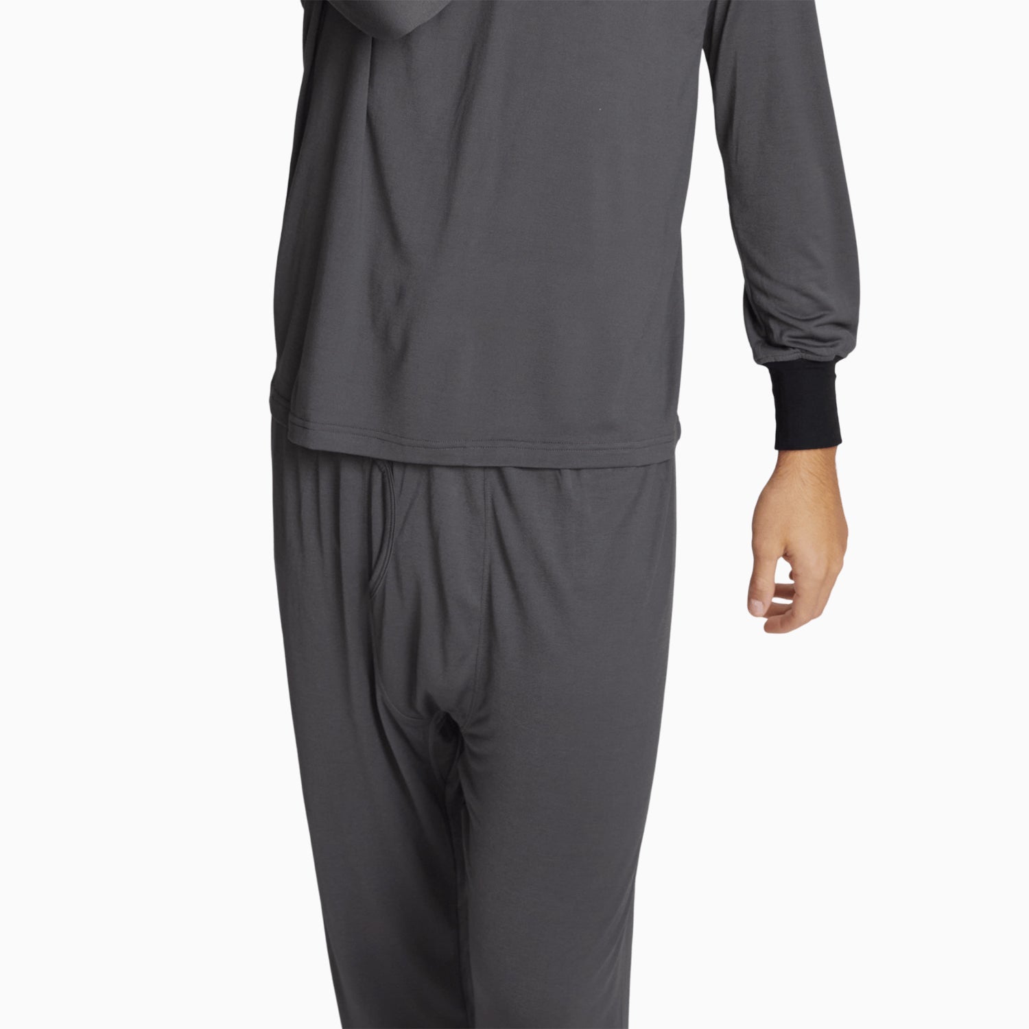 Featherweight Modal Pajama Bottoms | Gray/Black