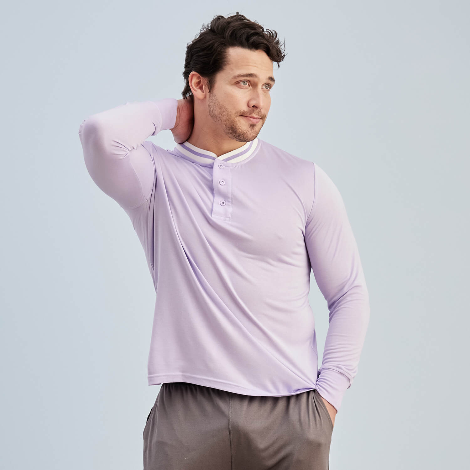 Featherweight Modal Pajama Top | Lavender