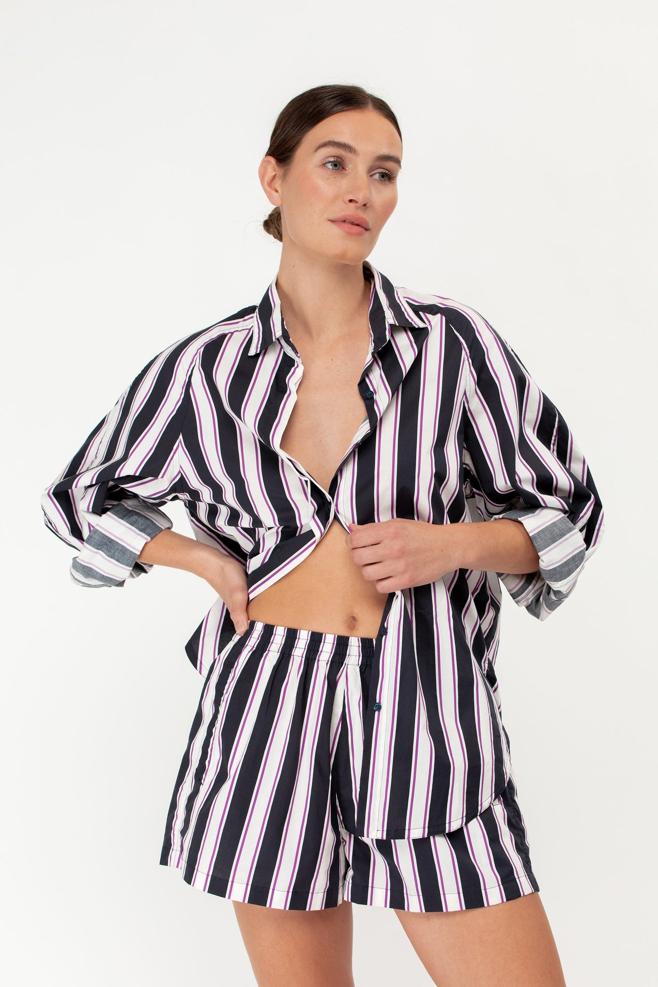 Alki Short | Cabana Stripe