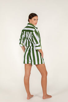 Alki Short | Verdant Stripe
