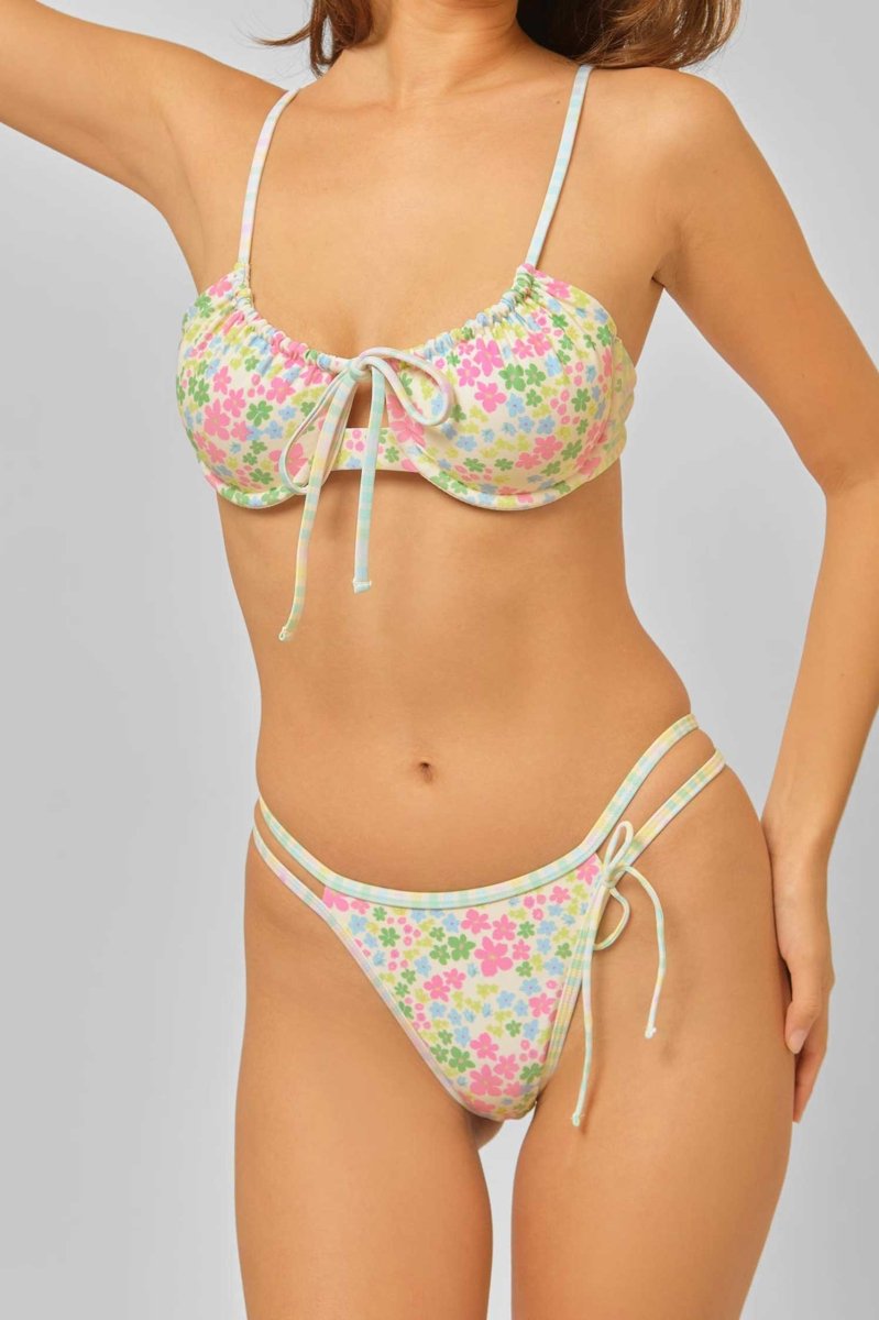 Women | Noey Asymmetrical Cheeky Bottoms | Pastel Party