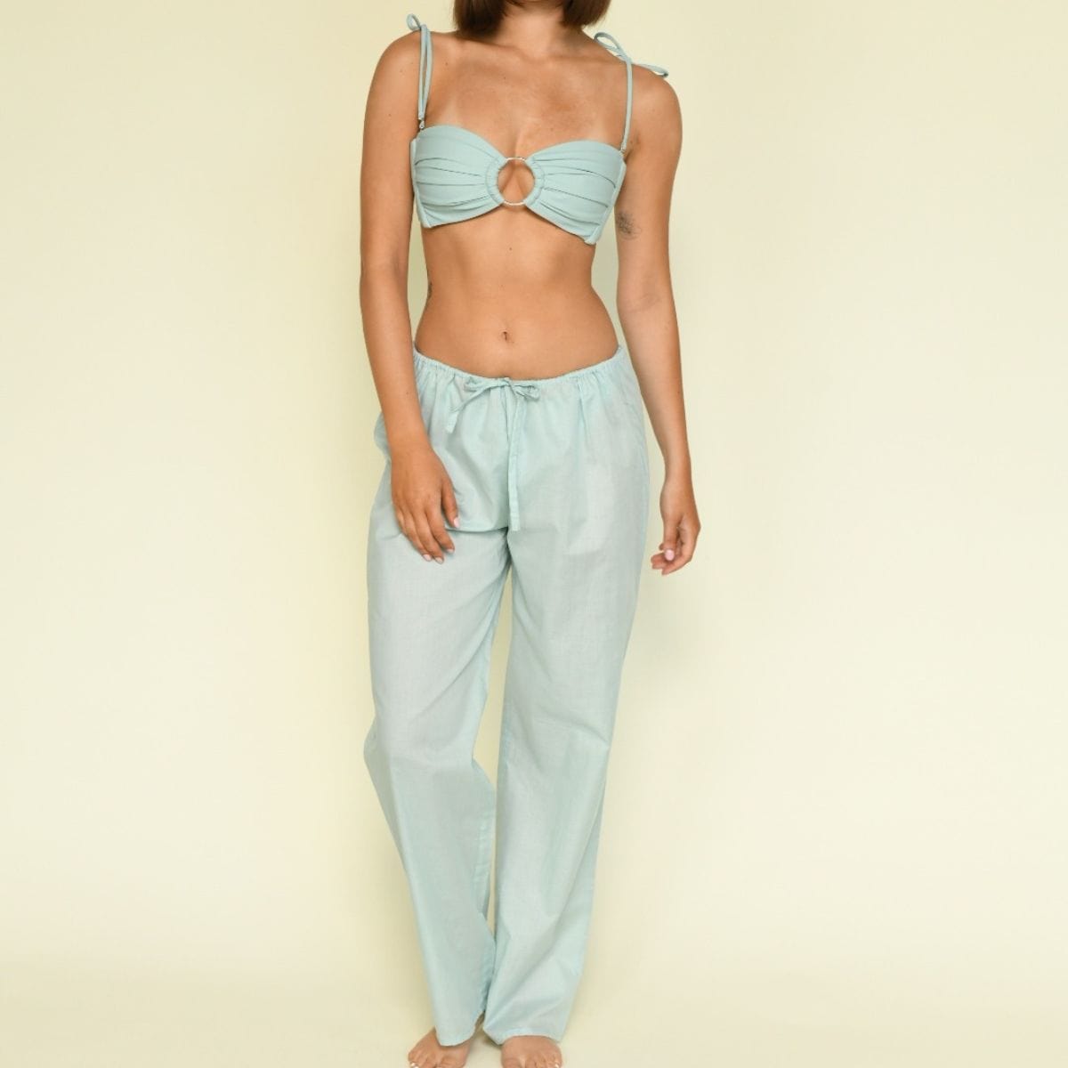 Drawstring Pant | Powder Blue