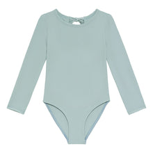 Mini Long Sleeve One-Piece | Powder Blue