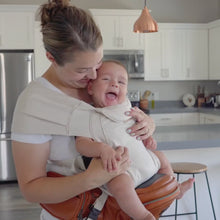 Hands-Free Carrier Set | Vegan Leather Cream Carrier + Cream Snug