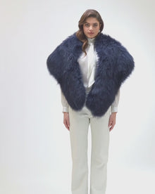 Select Lamb Stole | Navy