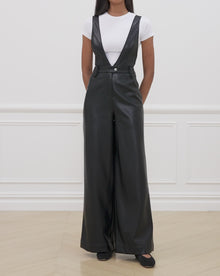 Deep V Flare Overall | Black