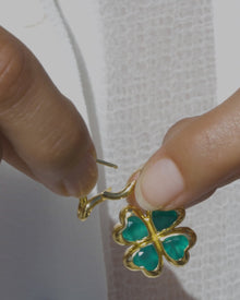 Lucky Charm Earrings | 14K Yellow Gold Vermeil