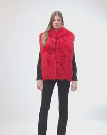Select Lamb Vest | Red