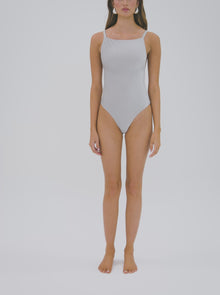 Square Neck One Piece | Oyster