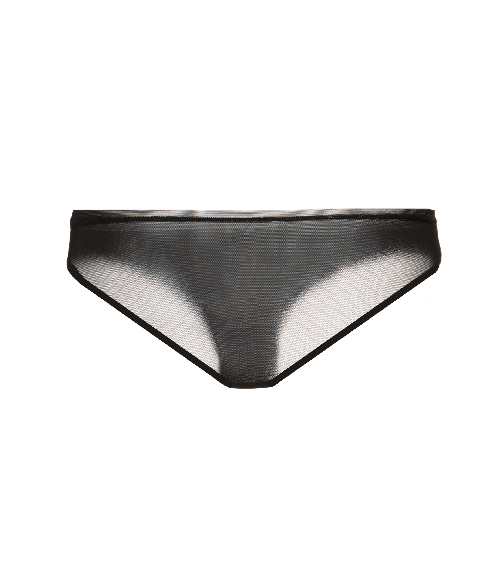 The Mesh Back Bikini | Jet Black