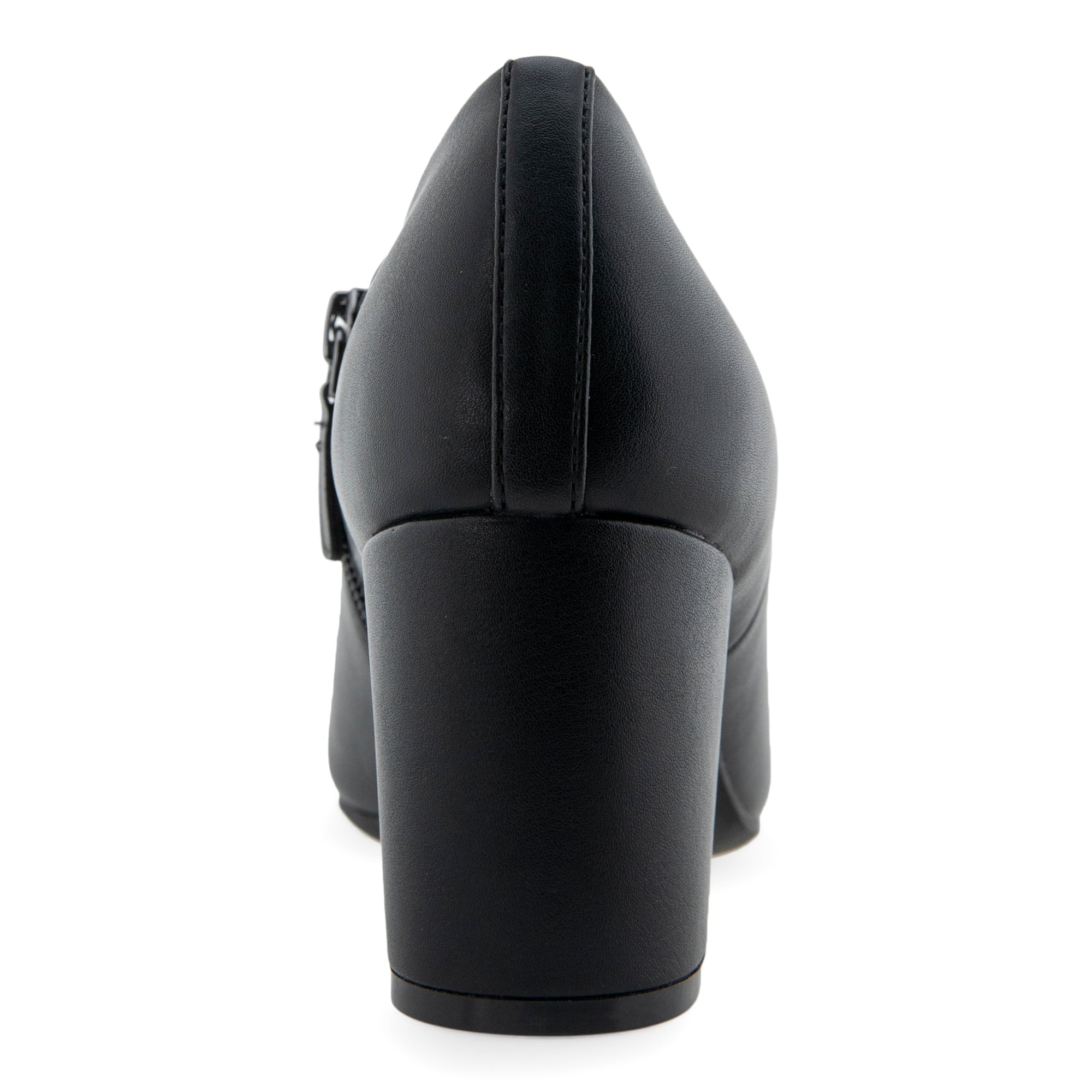 Bree | Black Faux Leather